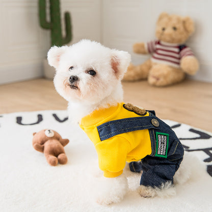 Cute Puppy Four-legged Pet Clothes