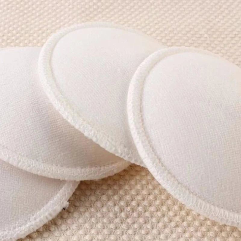 4Pcs/Set Breast Pad Nursing For Mother Washable Waterproof Convenient Feeding Pad Towel Cloth Sponge Reusable Breast Pads