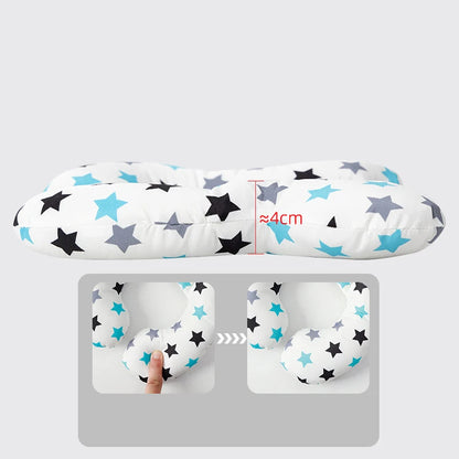 New cartoon children's U-shaped pillow, cotton soft baby pillow, travel car children's pillow, multi-functional stroller pillow