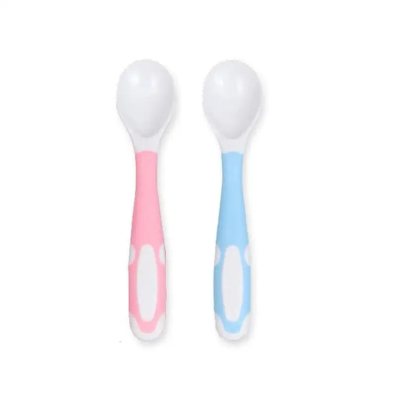 Baby Fruit Scraping Mud Spoon Feeding Spoon Soft Silicone Spoon Baby Easy To Eat Fruit Spoon Mother And Baby Supplies