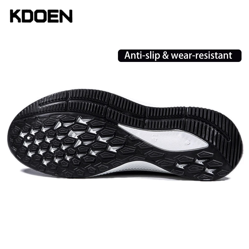 KDOEN Summer Shoes For Men Loafers Breathable Men's Sneakers Fashion Comfortable Casual Shoe Tenis Masculin Zapatillas