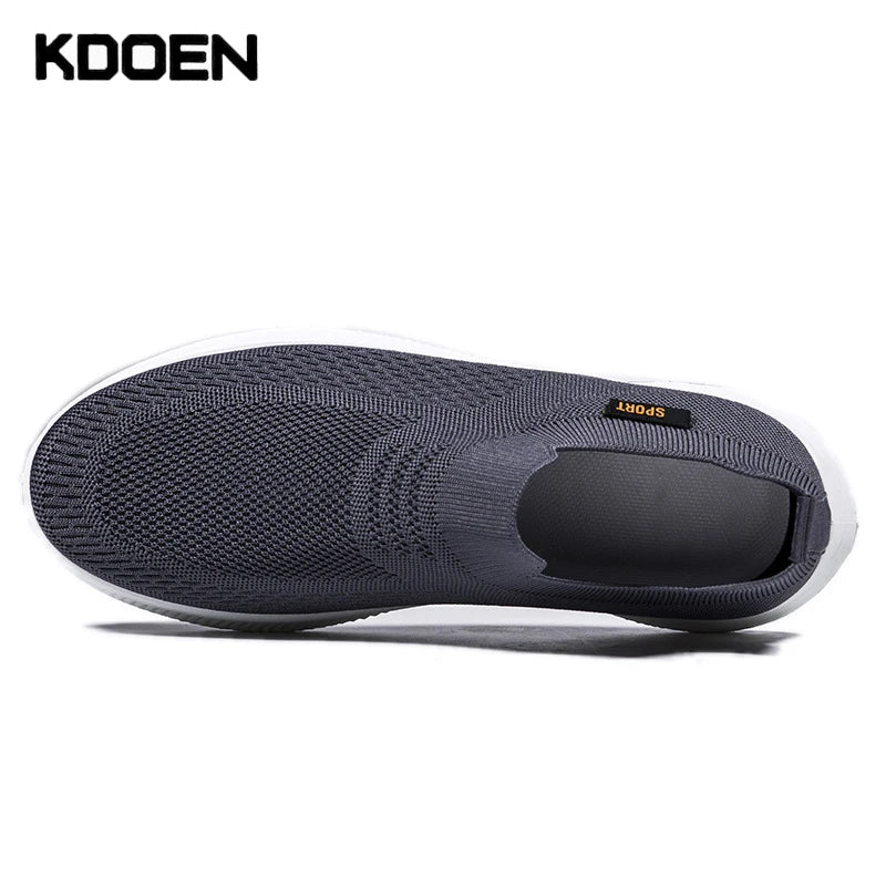 KDOEN Summer Shoes For Men Loafers Breathable Men's Sneakers Fashion Comfortable Casual Shoe Tenis Masculin Zapatillas